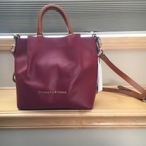 Dooney & Bourke leather satchel and crossbody bag